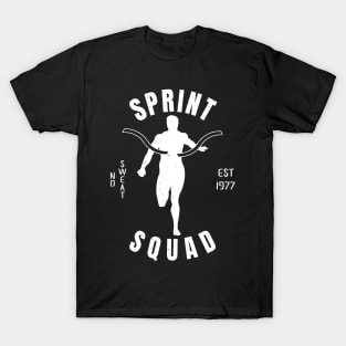 Mens Athletics Sprint Squad Athlete Gift T-Shirt